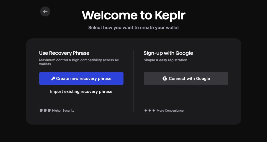 Wallet Keplr